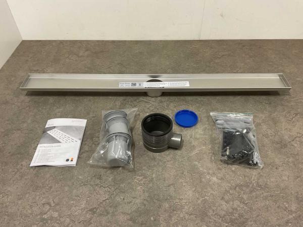 Veiling - EasyDrain multi inbouwdeel drain 110cm excl. roost, Doe-het-zelf en Verbouw, Sanitair