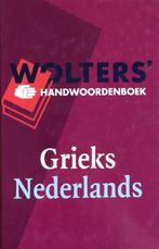 Wolters handwoordenboek Grieks-Nederlands / Wolters, Boeken, Verzenden, Zo goed als nieuw, F. Muller