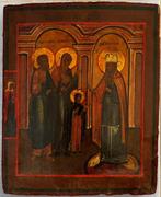 Icoon - Opdracht van Maria in de tempel - Hout