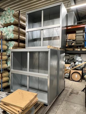 Vaste afzuigwanden / spuitwanden + ventilator en filters beschikbaar voor biedingen