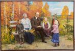 Efim Efimovich Vaysburg (1922-1990) - Lenin con la moglie e