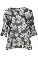 Sempre Piu blouse voile print Maat:, Verzenden, Nieuw, Overige kleuren