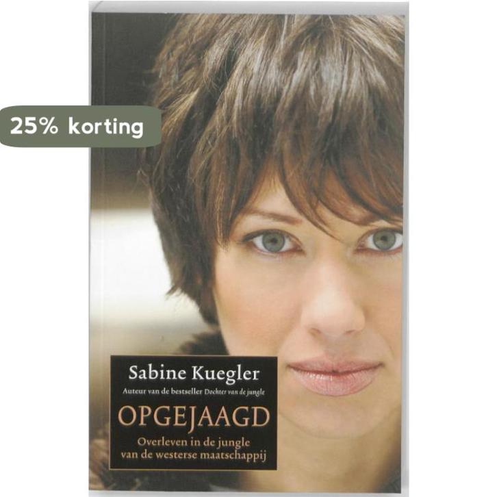 Opgejaagd 9789061128397 Sabine Kuegler, Boeken, Romans, Zo goed als nieuw, Verzenden