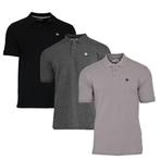Donnay Donnay Heren - 3-Pack - Polo shirt Noah - Zwart /, Kleding | Heren, Polo's, Verzenden, Nieuw