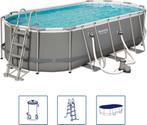 Bestway Oval Pool Zwembad 549 x 274 x 122m  incl filterpomp, Tuin en Terras, Zwembaden, 120 cm of meer, Verzenden, 200 tot 300 cm