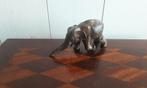 P. Chenet - Beeld, Olifant - 6.5 cm - Brons