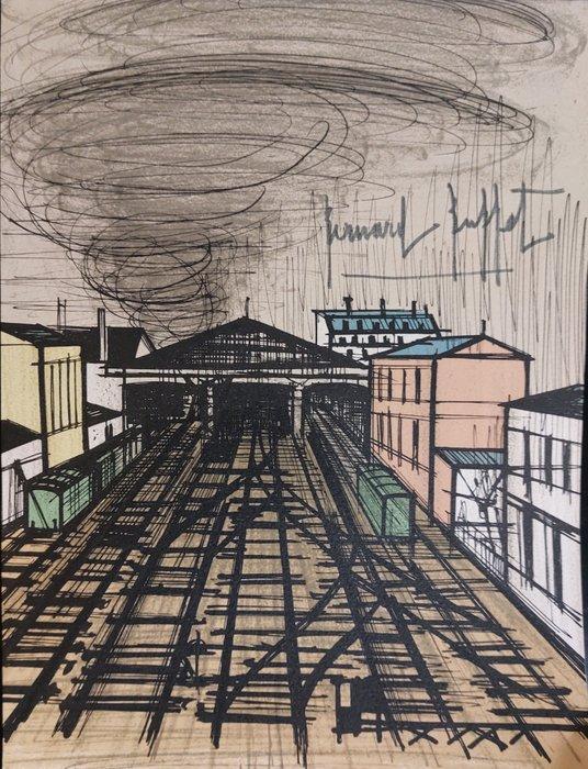 Bernard Buffet (1928-1999) - Gare St Lazare, Antiek en Kunst, Antiek | Overige Antiek