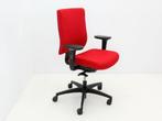 Bureaustoel Dauphin @JustMagic2 AJ 4845_NPR - bekleding rood, Huis en Inrichting, Bureaus, Ophalen of Verzenden, Gebruikt