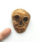 Oude Indochinese bergstammen Wild Buffalo Bone Memento Mori