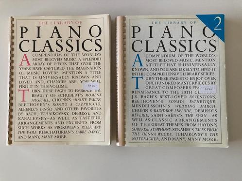 piano bladmuziek : The library of Easy Piano Classics [466], Muziek en Instrumenten, Bladmuziek, Piano, Thema, Zo goed als nieuw