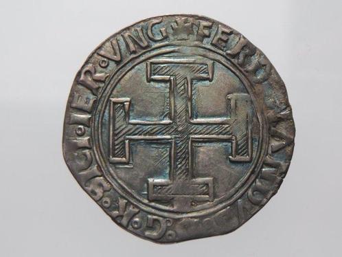 Italië, Koninkrijk Napels Ferdinando I dAragona, Postzegels en Munten, Munten | Europa | Niet-Euromunten