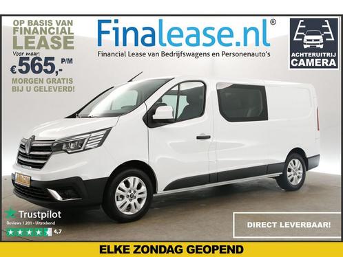 Renault Trafic 2.0 dCi T29 Advance L2H1 DC NIEUW €565pm, Auto's, Bestelauto's, Lease, Handgeschakeld, Diesel, Wit, Renault, Verzenden