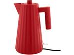 Alessi Plissé Waterkoker 1,7L Rood, Verzenden, Zo goed als nieuw