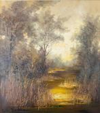 Peter Brouwer (1935-2010), ‘Landschap met water, Antiek en Kunst, Kunst | Schilderijen | Klassiek