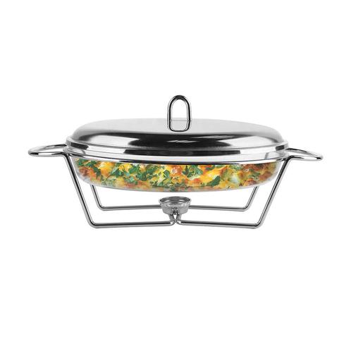 Altom Design Meteor ovalen Buffetwarmer 3,3L - Chafing Dish, Huis en Inrichting, Keuken | Servies, Ophalen of Verzenden