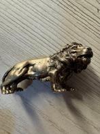 Beeld, Leone - 5 cm - Zilver, Antiek en Kunst