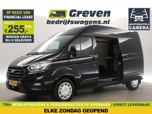 Ford Transit Custom 2.0 EcoBlue L2H2 Airco Cam Cruise €255pm, Auto's, Bestelauto's, Handgeschakeld, Diesel, Zwart, Ford, Verzenden