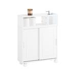 2dekans | SoBuy Badkamerkast met Wielen - Smal - 69 x 52 x, Huis en Inrichting, Woonaccessoires | Overige, Ophalen of Verzenden