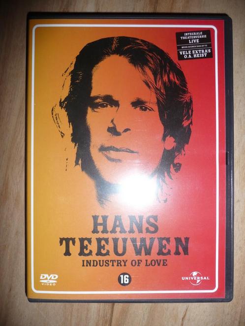 Hans Teeuwen - Industrie of Love (DVD), Cd's en Dvd's, Dvd's | Cabaret en Sketches, Verzenden