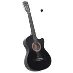 vidaXL Gitaar cutaway met 6 snaren western klassiek 38, Muziek en Instrumenten, Snaarinstrumenten | Gitaren | Akoestisch, Verzenden