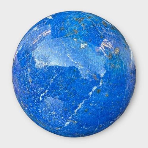 Enorme lapis lazuli van zeer hoge kwaliteit Bol - Hoogte: 21, Verzamelen, Mineralen en Fossielen