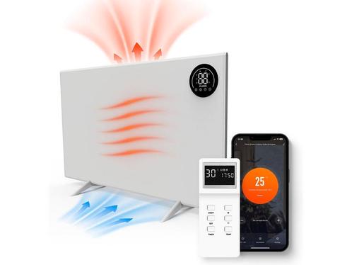 FlinQ Slimme Hybrid Verwarming - Infrarood & Convectorkachel, Huis en Inrichting, Woonaccessoires | Overige, Zo goed als nieuw