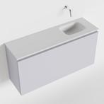 MONDIAZ OLAN 100cm toiletmeubel cale. LEX wastafel talc, Ophalen of Verzenden, Nieuw, Bad