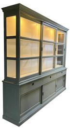 Buffetkast Engels groen Putten 300 x 240cm met verlichting, Ophalen of Verzenden, Nieuw