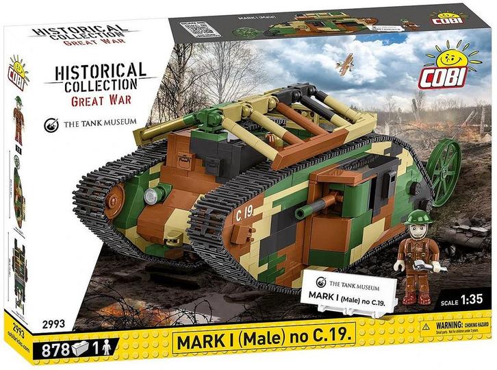 COBI 2993 Mark I (Male) No C19 (Leger bouwsets), Kinderen en Baby's, Speelgoed | Bouwstenen, Nieuw, Verzenden