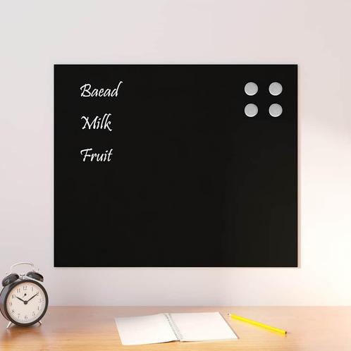 vidaXL Magneetbord voor aan de wand 60x50 cm gehard glas, Zakelijke goederen, Kantoor en Winkelinrichting | Kantoorartikelen, Verzenden
