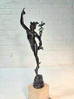 After Giambologna - sculptuur, Mercury - 48 cm - Brons,, Antiek en Kunst, Antiek | Keramiek en Aardewerk