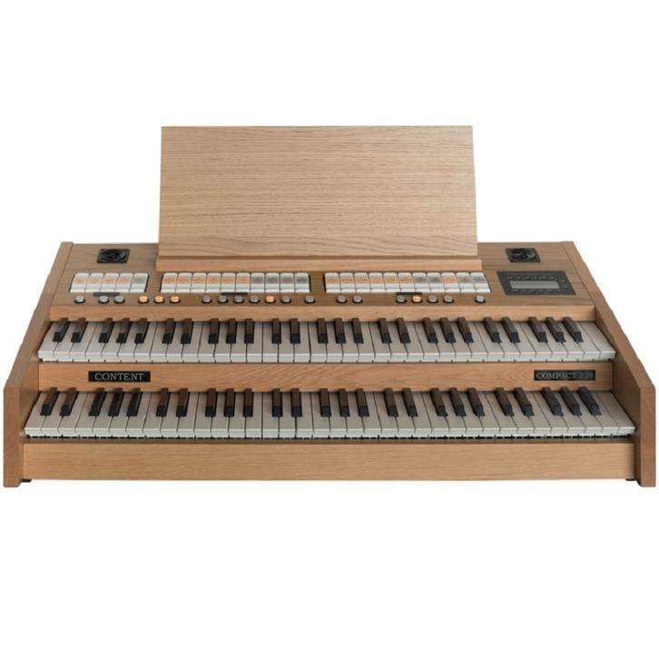 Actie -20% Content Compact 224 Intern blank eiken orgel, Muziek en Instrumenten, Orgels, Zo goed als nieuw