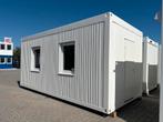 Kantoorunit - 6 x 3 meter | 2 zijramen links (NU63ZR2L), Ophalen of Verzenden