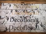 Bedrukt lint greenleaf 70mm 80 cm matgoud opdruk populus, Ophalen of Verzenden, Nieuw