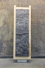 Drukblokken - een letterbak met 3 volledige alfabetten 20,