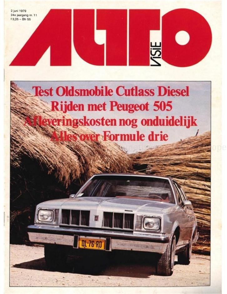 1979 AUTOVISIE MAGAZINE 11 NEDERLANDS, Boeken, Auto's | Folders en Tijdschriften