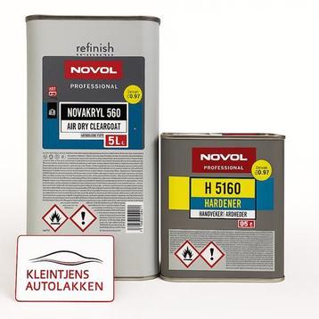 Novol Novakryl 560 + H5160 Verharder – 2K Blanke Lakset 7.5L beschikbaar voor biedingen