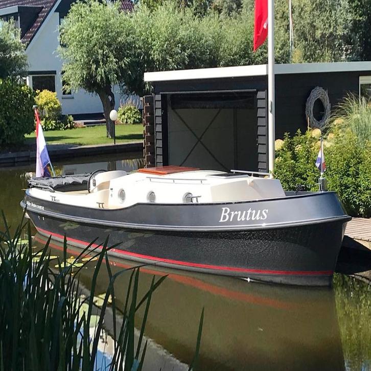 Brutus Boten BR2 cabin sloep | snijpakket, casco, vaarklaar, Watersport en Boten, Motorboten en Motorjachten, Binnenboordmotor