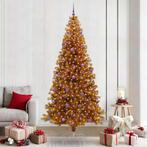 vidaXL Kerstboom met 300 LED met standaard Goud 240 cm PET, Diversen, Kerst, Verzenden, Nieuw