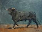 GONZHO - Un toro en Navidad, Antiek en Kunst