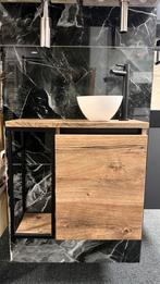 OUTLET – Complete Fonteinset Hout| Fontein en Meubel, Nieuw, Minder dan 25 cm, Minder dan 100 cm, Wastafelkast