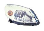 Dacia Sandero 2008-2012 Chrome Koplamp Rechts (Koplampen), Auto-onderdelen, Verlichting, Verzenden, Nieuw