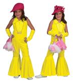 Neon Geel Jumpsuit Meisje, Ophalen of Verzenden, Nieuw