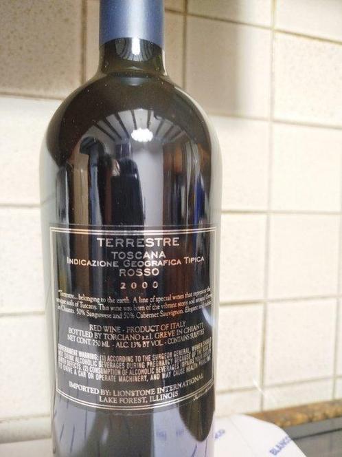 2000 Tenuta Torciano, Terrestre - Rare - Toscane IGT - 1, Verzamelen, Wijnen