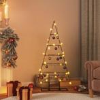 vidaXL Kerstdecoratie kerstboom 125 cm metaal zwart, Verzenden, Nieuw