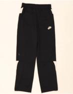 NIKE Mens Tracksuit Trousers Small Black Colourblock, Verzenden, Nieuw