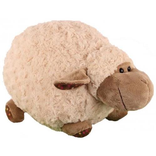 Pluche liggend knuffel schaap 35 cm - Knuffel schapen, Kinderen en Baby's, Speelgoed | Knuffels en Pluche, Ophalen of Verzenden