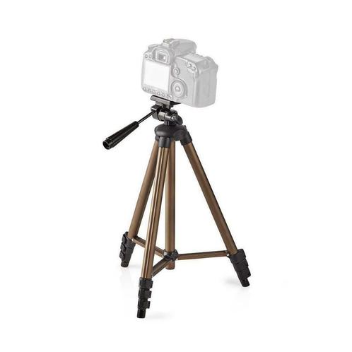 Tripod / Driepoot Foto camera statief Pan/Tilt Max 128 cm, Audio, Tv en Foto, Fotografie | Statieven en Balhoofden, Nieuw, Minder dan 150 cm
