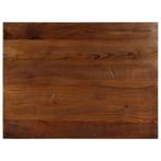 vidaXL Tafelblad rechthoekig 80x60x2,5 cm massief gerecycled, Huis en Inrichting, Tafels | Eettafels, Verzenden, Nieuw