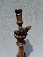 Kaarsenhouder - Walnoot, Antiek en Kunst